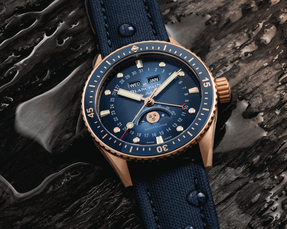 Blancpain_Bathyscaphe Quantième Complet Phases de Lune_Cortina Watch