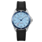 Norqain Neverest Glacier Ice Blue 40mm Rubber Strap Cortina Watch 150x150