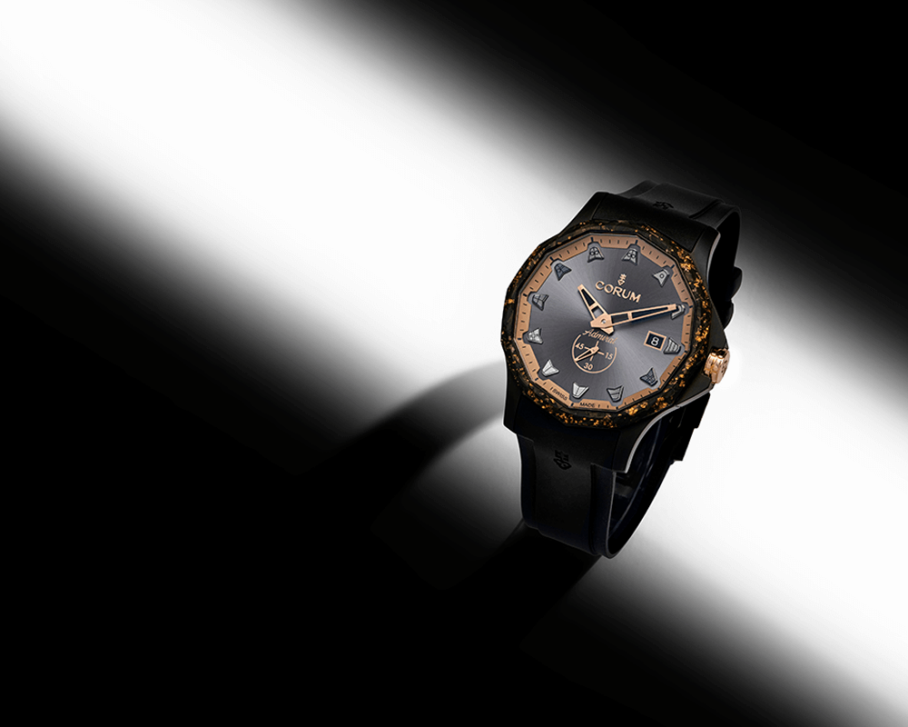 Corum_Admiral 42 Automatic Black and Gold_Online Exclusive_Cortina Watch