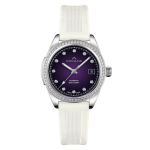 Norqain Adventure Sport 37mm Purple Gradient Cortina Watch White Rubber 150x150