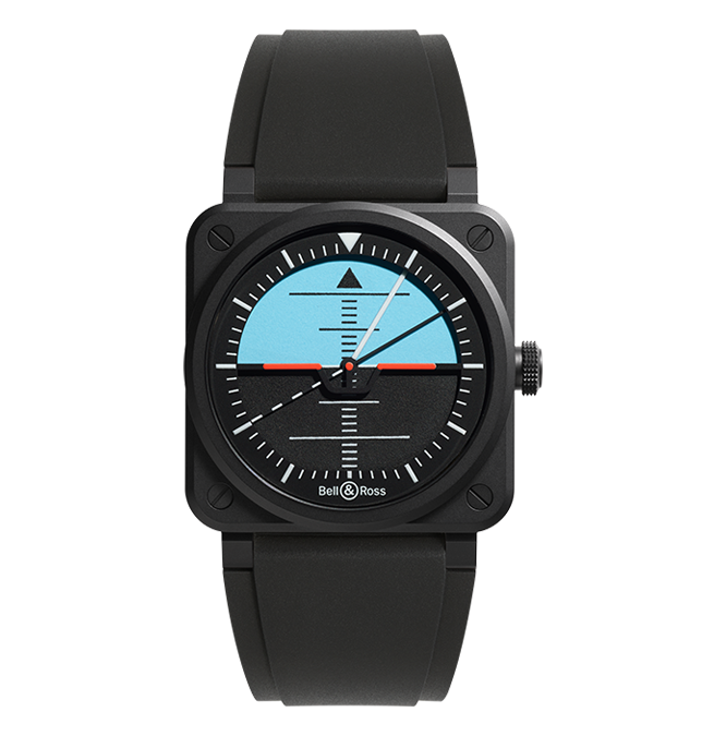 Bell & Ross_BR 03 Horizon_Cortina Watch - black rubber