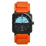 Bell & Ross_BR 03 Horizon_Cortina Watch - orange strap