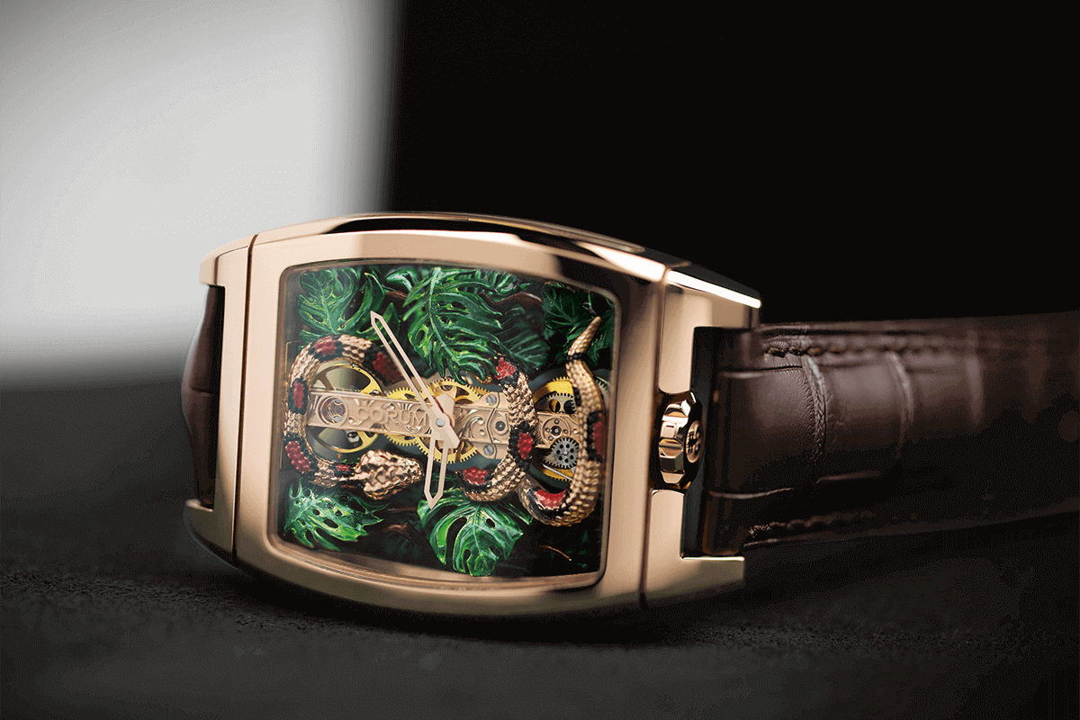 Corum Golden Bridge Classic Serpent Cortina Watch Featured Image