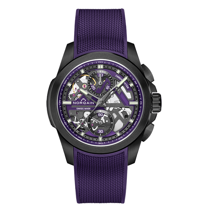 NORQAIN_Independence Skeleton Chrono 42mm_Cortina Watch - Titanium