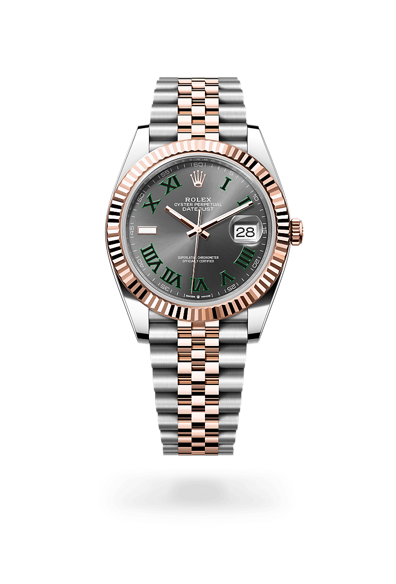 Rolex Datejust in Everose Rolesor - combination of Oystersteel and Everose gold, M126331-0016 - Cortina Watch Singapore