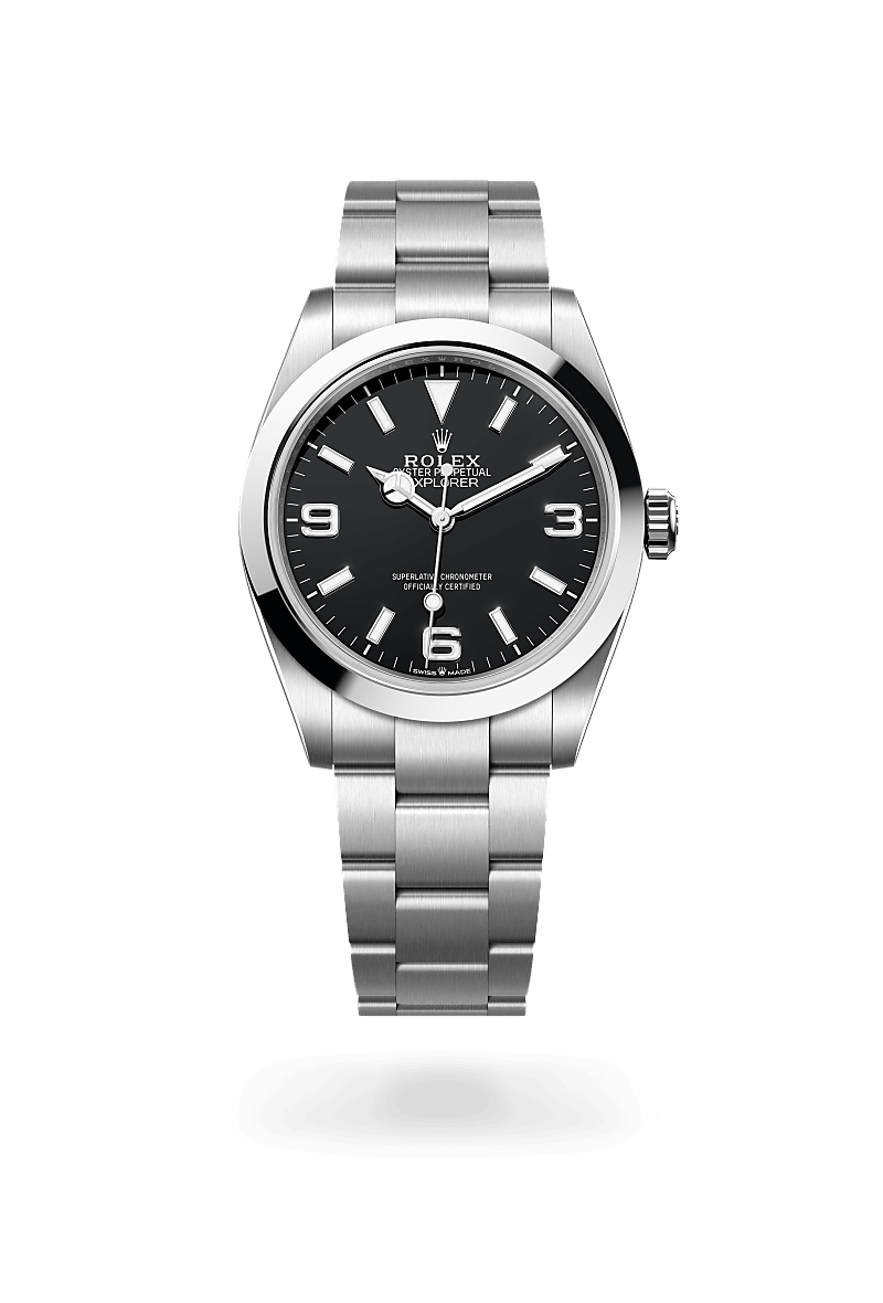 rolex Explorer in Oystersteel, M224270-0001 - Cortina Watch Singapore