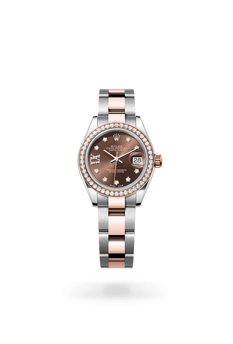 Rolex Lady-Datejust in Everose Rolesor - combination of Oystersteel and Everose gold, M279381RBR-0004 - Cortina Watch Singapore