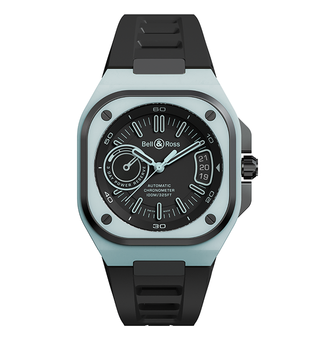 Bell & Ross_BR-X5 Blue Lum_Cortina Watch - frontal