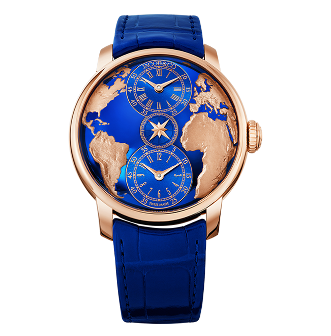 Jacob & Co._The World is Yours Dual Time Zone​_Cortina Watch