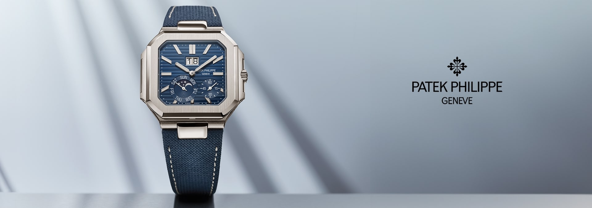 Patek Philippe Cubitus Collection Cortina Watch Homepage Banner Desktop 1