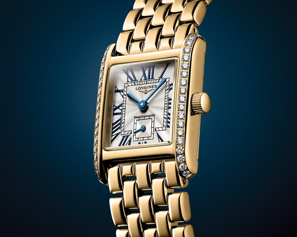 Longines_MINI DOLCEVITA VITA GOLD_L5.200.7.71.6_Cortina Watch - close up