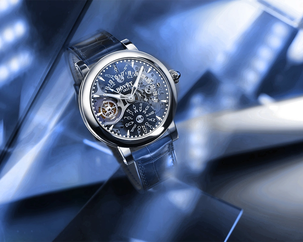 BOVET_Recital 21 Blue Sapphire Dial Titanium_Cortina Watch