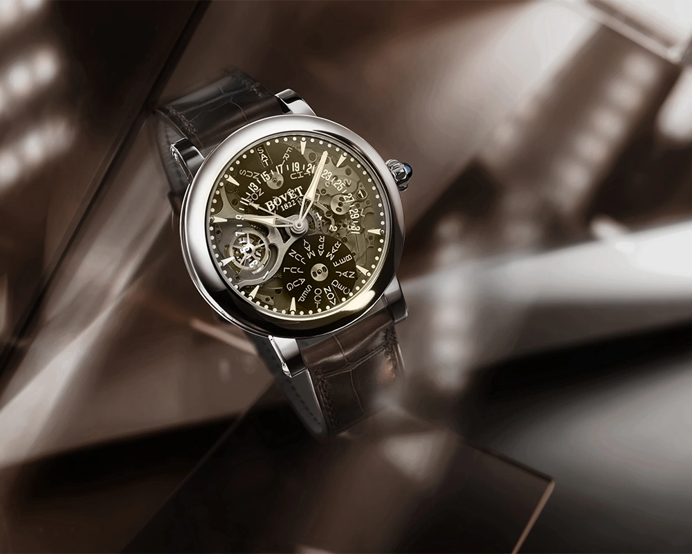 BOVET_Recital 21 Brown Sapphire Dial Titanium_Cortina Watch