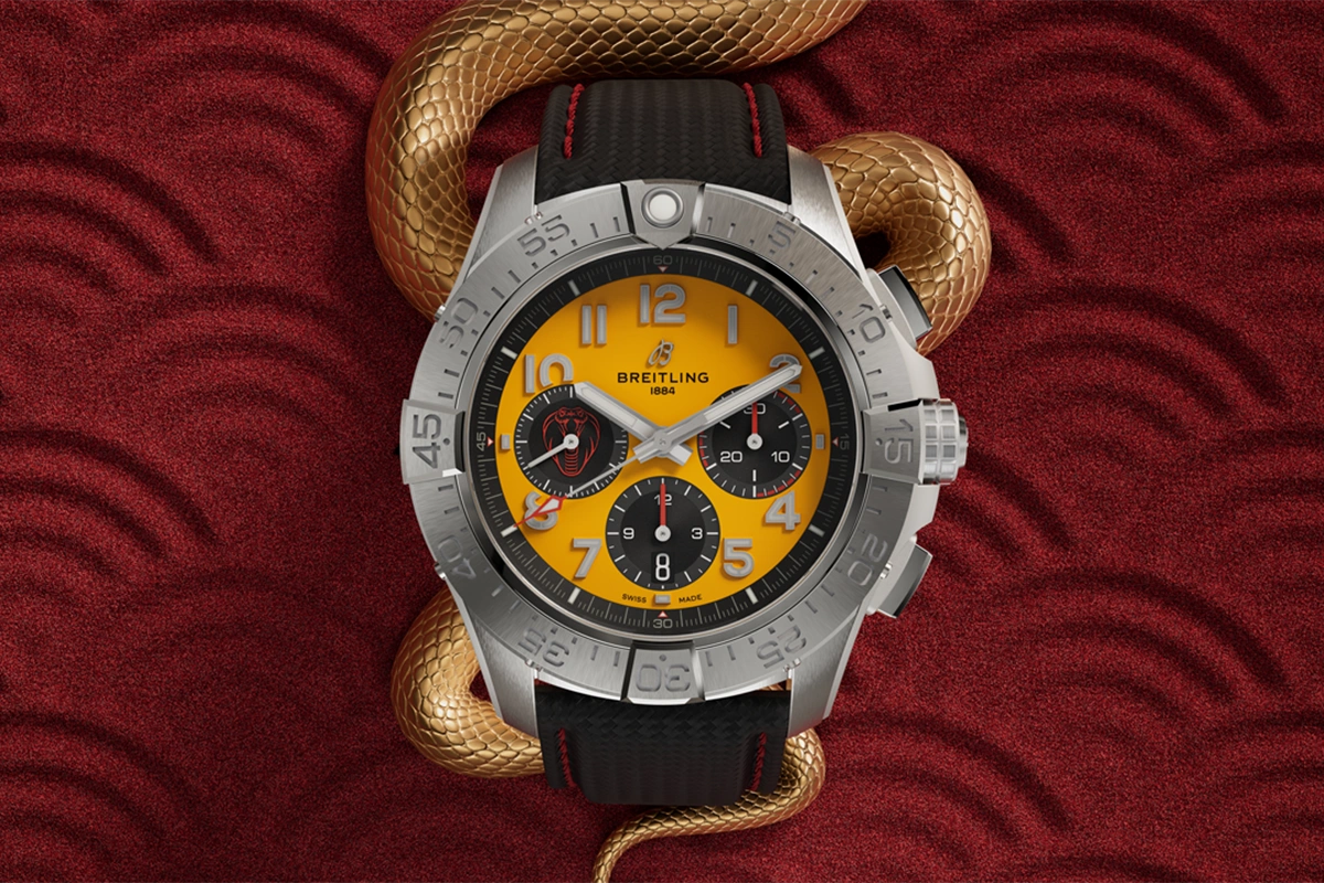 Breitling Avenger B01 Chronograph 44 Cobra Edition Ab01474a1i1x1 Cortina Watch Featured Image