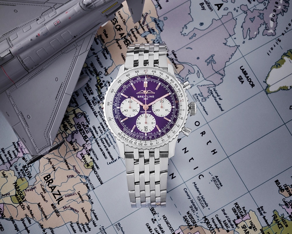 Breitling Navitimer B01 Chronograph 43 Cortina Watch Online Exclusive Homepage Featured Brand