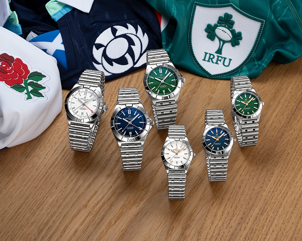 Breitling_Chronomat Six Nations GMT40 and Chronomat 32 Group UK_Cortina Watch